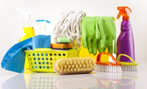 Professional deep cleaning team starting a detailed cleaning service in an Ilford property