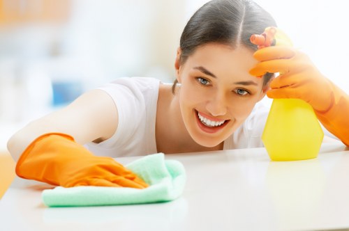 Thorough domestic cleaning in an Ilford kitchen
