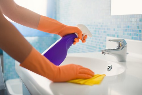 Professional deep cleaning for a flat in Ilford