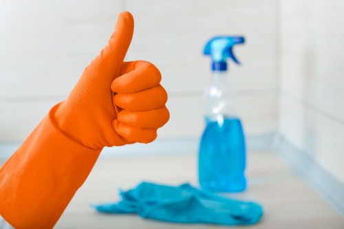 Deep cleaning different hard floor surfaces including tile, vinyl, and stone