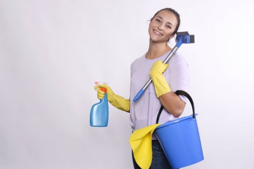 Thorough deep cleaning of a home in Ilford with attention to kitchen and living spaces