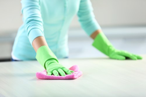 Post-renovation cleaning in an Ilford commercial property